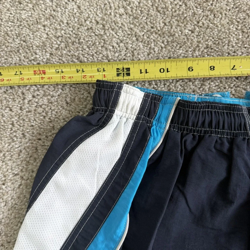 Op Swim Shorts Mens Small Blue Colorblock Mesh Lined Boardshorts Trunks Beach
